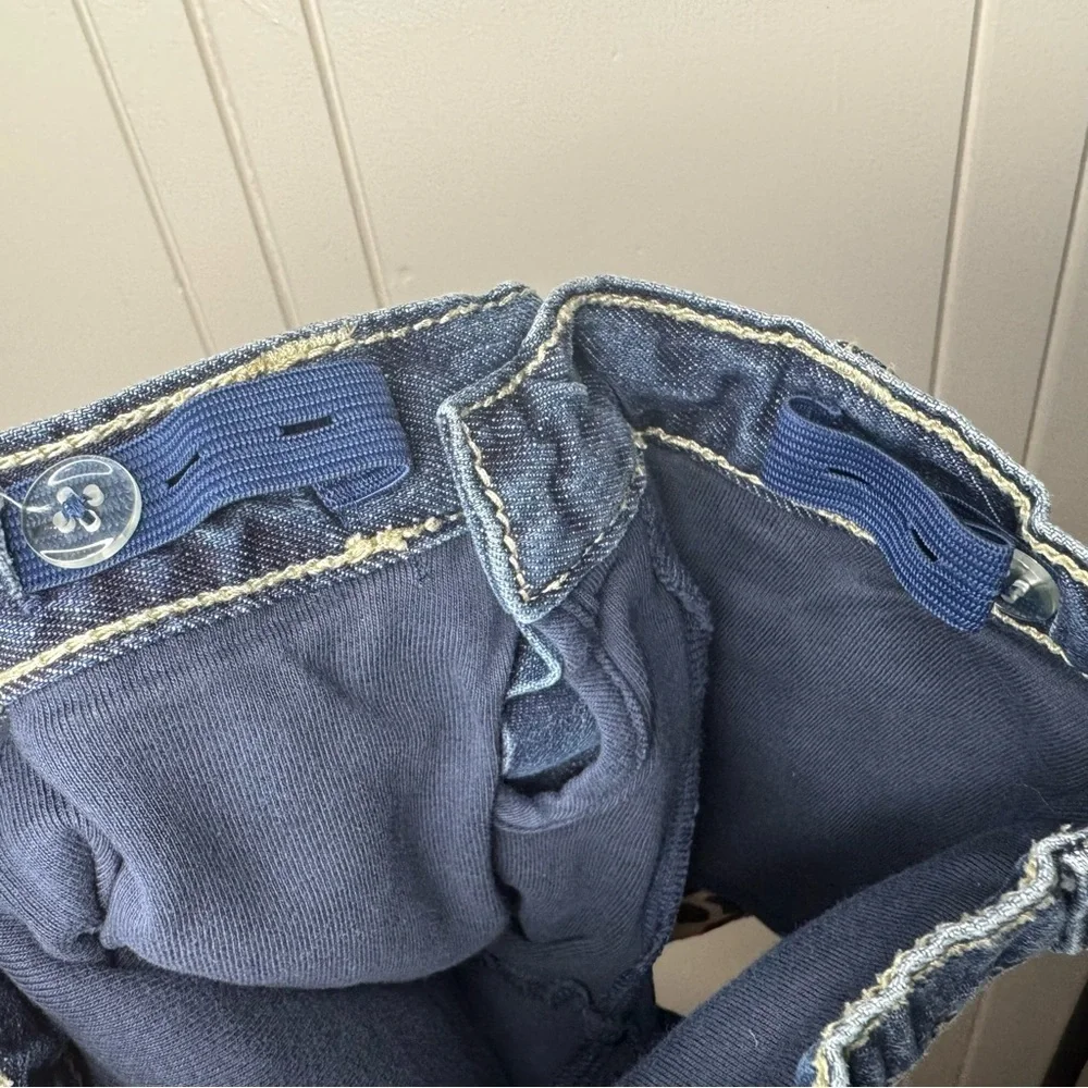 Gymboree Denim Skirt with Leopard details
